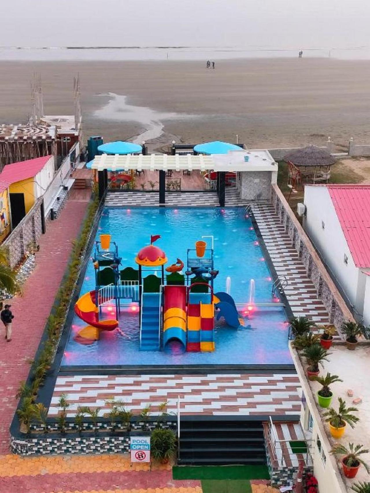 Hotel Hindusthan Inn Mandarmani Zewnętrze zdjęcie