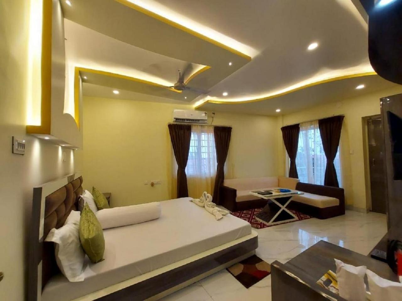 Hotel Hindusthan Inn Mandarmani Zewnętrze zdjęcie